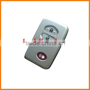 2+1 Button Smart Key Card for Toyota With Blade and Speaker thumbnail-1