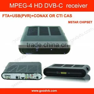 Mpeg4 /H.264 Mstar Chipset Digital Receiver STB Set Top Box Digital tv Cable Receiver . thumbnail-1