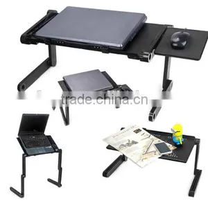 Portable Folding Multipurpose Laptop Stand With Cooler Fan ,adjustable Laptop Desk Cooler Stand thumbnail-3