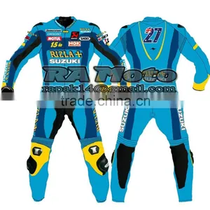 Leather Suit Motorcycle, Men Motorbike Leather Suit, thumbnail-4
