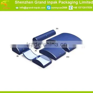 Arched Blue Color Cardboard Paper Jewelry Gift Pakaging Box thumbnail-1