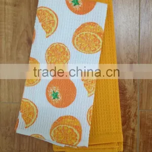 Furit Design Printing Yarn Dye Tea Towel Dish Towel Kitchen Towel thumbnail-2