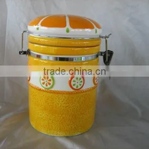 Ceramic Canister Jar thumbnail-1