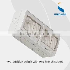 Waterproof Doorbell Switch Waterproof Electrical Outlet Box(SP-2FRS) thumbnail-6
