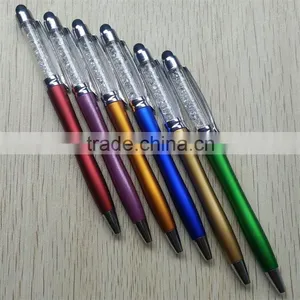 Trending Hot Products 2016 Soft Black Stylus on the Top Slim Crystal Stylus Pen thumbnail-4