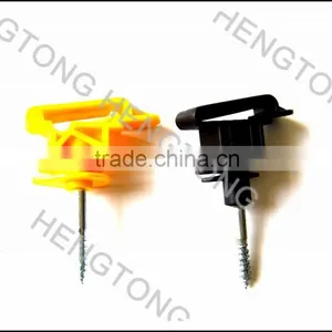 Yellow,black Plastic Fence Accessories Insulator for Polywire thumbnail-6