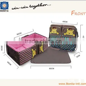 Mammy Bag Portable Bed Combo Multi-functional Baby Foldable Bed Bag thumbnail-1