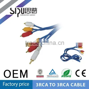 SIPU China Supply av Cable Rca to 8mm Optical to Rca Cables thumbnail-1