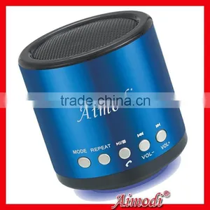 Business Gift fm Radio Bluetooth Mini Speaker With Microphone, Line in Funciton thumbnail-4