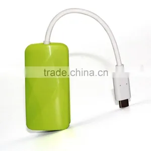 Hot Sales!New Usb to 2 Port Usb Hub+ 1 Port 10/100/1000Mbps RJ45 Gigabit Ethernet Lan Adapter + Usb 3.1 Type c Hub thumbnail-4
