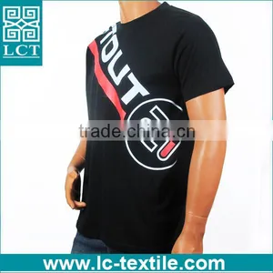 Cheap Wholesale Cotton Black Crossfit Tshirt for Promotional thumbnail-2