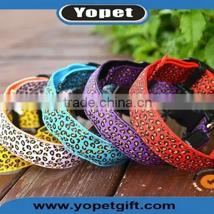 High Quality Wholesale Customized USB Rechargeable Flashing Led Dog Collars thumbnail-2
