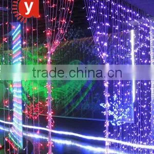 LED Low Power Series Connection Curtain String Light thumbnail-2