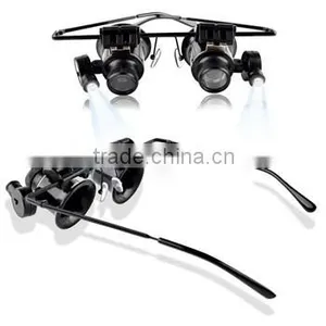 20x Glass Magnifier With Light for for Reading, Drawing and Repairing thumbnail-2