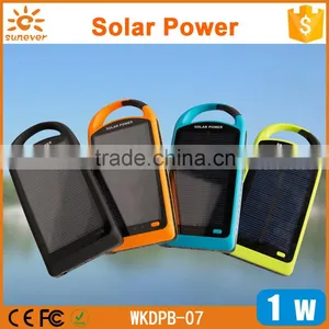 Factory Hot Selling 4000Mah/8000Mah Backpack Solar Panel Cell Phone Charger thumbnail-1