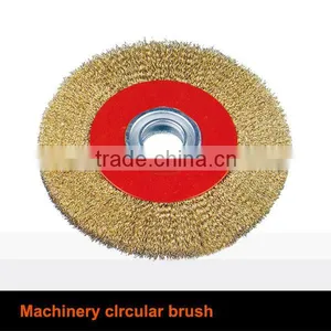 Machinery Circular Steel Wire Twisted Brush thumbnail-1
