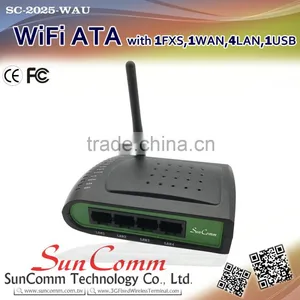 SC-2025-WAU Mini USB WiFi Voip ATA Support 802.11n, up to 150Mps thumbnail-6