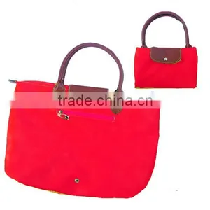 Promotional Zipper Closure Foldable Tote Bag thumbnail-5