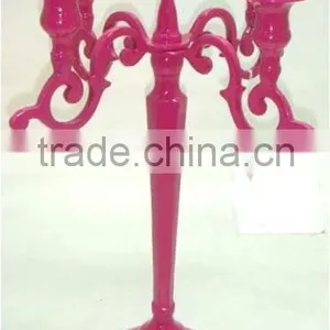 Aluminium Home Decorative 5 Arms Candle Stand thumbnail-1