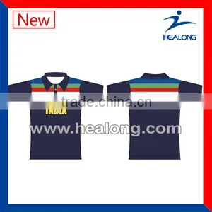 Healong Custom Team Name And Number India Cricket Jersey 2016 thumbnail-1