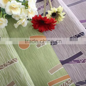 Green Color Printing Luxury Window Curtain thumbnail-2
