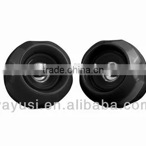 Wholesale Small Round Portable Speaker , ABS Material thumbnail-1