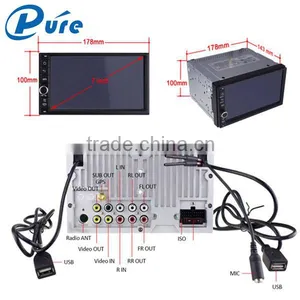 Special Car Radio Player Wholesale Car DVD Player With GPS Navigation/Bluetooth/Car Recorder thumbnail-3