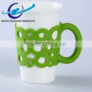 Classic Ceramic Cup Coffee Cup Mug Silicone Cup Sleeve thumbnail-6