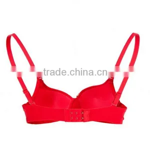 Gold Stud Rivet Spike /Wings Red Steampunk Bralette Top Sexy Club Bra Push Up Exotic Bras For Women Underwear Dancewear Lingerie thumbnail-2