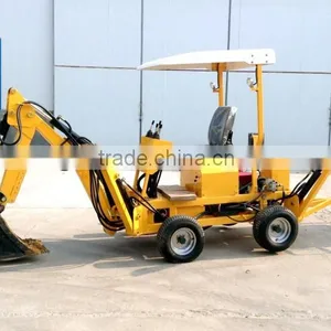 18hp Diesel Engine ATV Towable Backhoe Excavator for Sale thumbnail-1