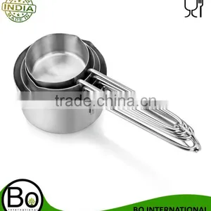 Commercial Quality Stainless Steel 4pcs Measuring Cups and Spoons Combo Set thumbnail-3