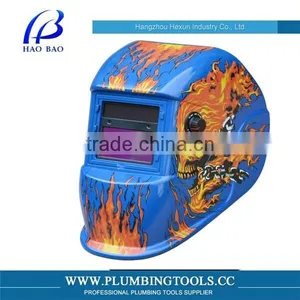 HX-TN05 Hot Sale EN379 Auto Darkening Arc Welding Mask Welding Helmet Protection Welding Mask EN379 Skull thumbnail-1