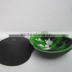 Leaf Shape Lacquer Bowl Made in Vietnam thumbnail-4