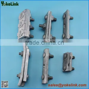 Hot Dip Galvanized Suspension Guy Wire Clamp thumbnail-5