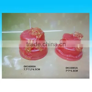 Custom Funny Pink Color Decorative Birthday Candle for Sale thumbnail-1