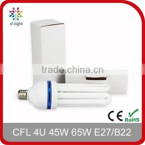 High Lumen 4u Cfl Tri-phosphor Tube 45w Energy Saving Light Bulbs 6400k Lamp thumbnail-2