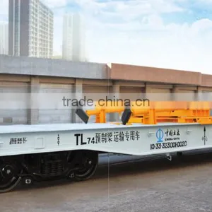 Special Flat Wagon for Prefabricated Bridge thumbnail-1