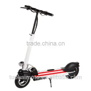 Fast Speed 10 Inch Wheel Electric Scooter/Lithium Battery 36v11ah Mini 350W Scooter (TKE350-6) thumbnail-4