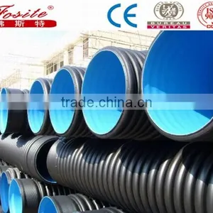 Under Ground Drainage System Hdpe Double Wall Corrugated Pipe Drainage Pipe thumbnail-1