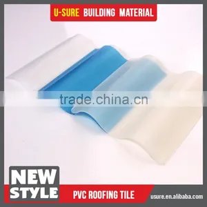 Fine Corrosion Resistance UPVC Translucent Roof Tile thumbnail-2
