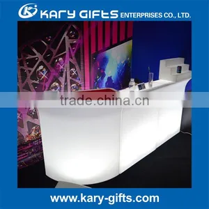 Commercial LED Furniture Plastic Bar Counter Hookah Furniture thumbnail-1