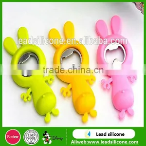 2017 NEW Silicone Rabbit Beer Bottle Opener thumbnail-5