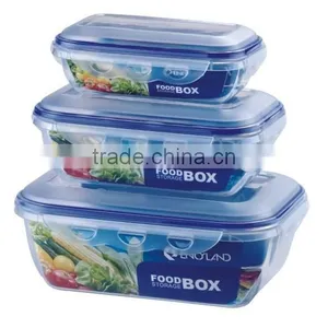 Plastic Airtight Container 3pcs Set,plastic Airtight Box 3pcs Set,plastic Airtight Canister 3pcs Set thumbnail-1