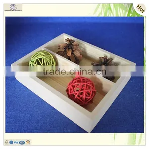 Custom Christmas Garnish Unfinished Cheap Pine Wood Tray thumbnail-4
