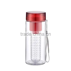 800mL Sport High Quality Tritan Plastic Fruit Juice Infuser Water Bottle thumbnail-1