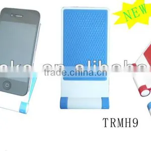 Foldable Plastic Different Colors Antislip Cell Phone Desktop Stand thumbnail-1