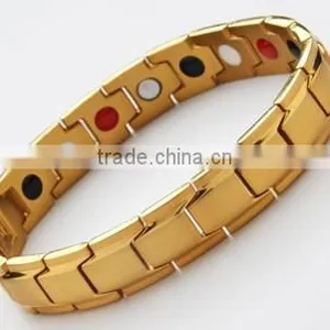 4 in 1 Bio Elements Energy Magnetic Titanium Bracelet With Germanium Powder thumbnail-4
