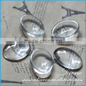 Made in China Clear Magnifying Glass Cabochon 12mm Round Glass Cabochon thumbnail-4