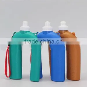Green Plastic Water Bottle thumbnail-1