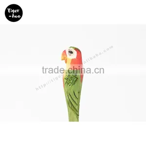 Wholesale Novelty Wooden Bird Ball Pen thumbnail-2